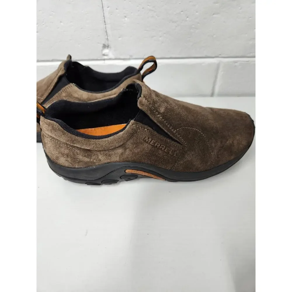 Merrell Men's Jungle Moc Slip-On Performance Suede Clogs, Size 10, In Gunsmoke